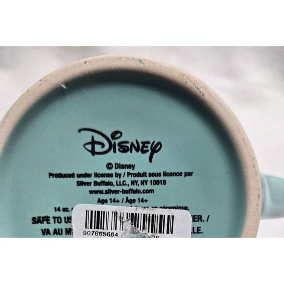 Disney Stitch Ceramic Mug 14 Oz "Weird But Cute" Tropical Floral Design - Picture 4 of 9